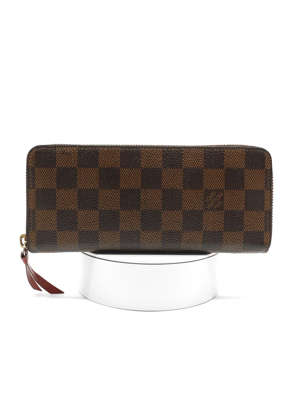 🍓LV Clemence Damier Ebene Wallet CA1116